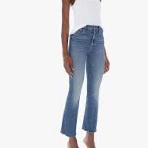 MOTHER The Hustler Ankle Fray Jeans Size 23